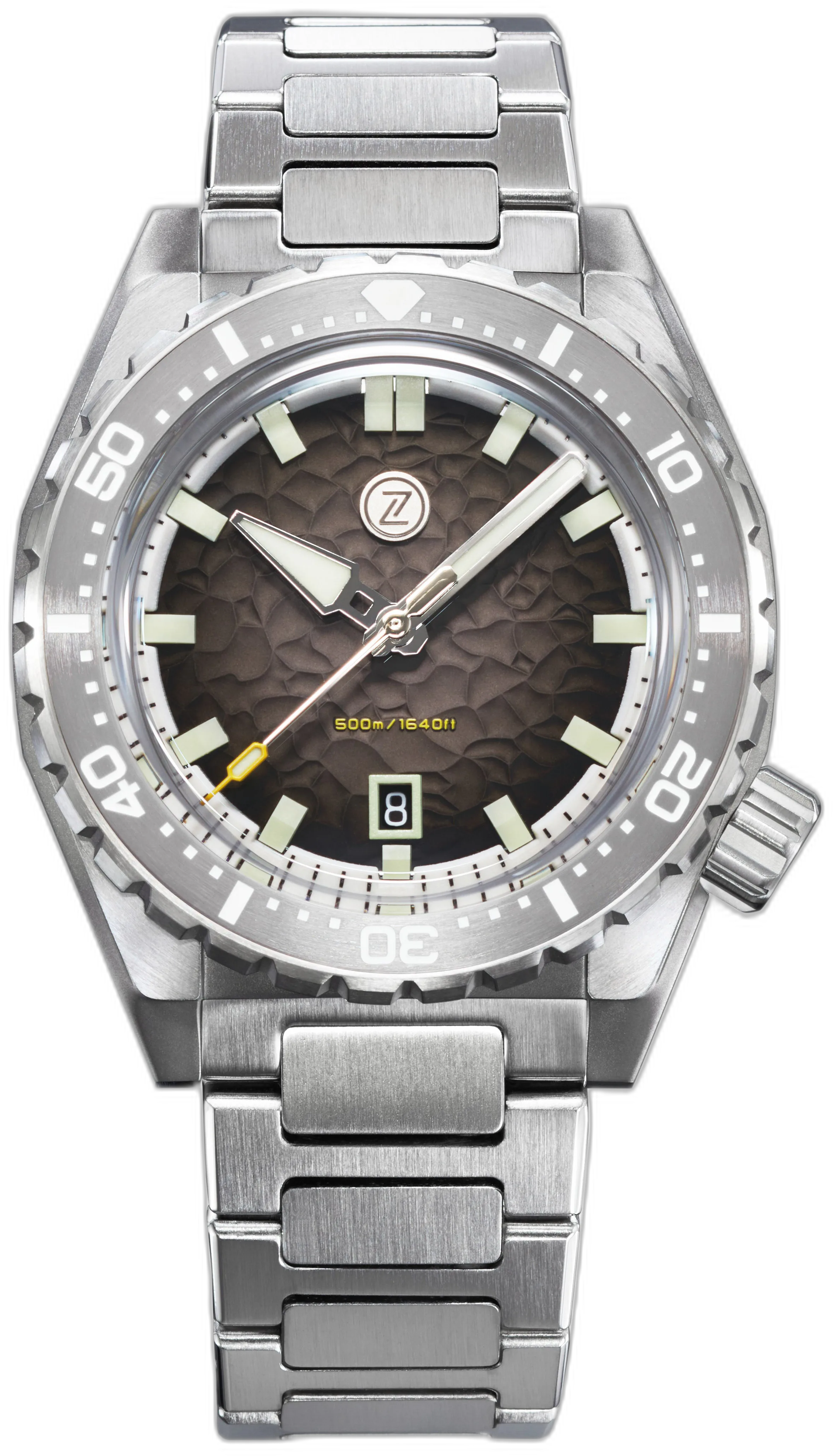 Zelos Hammered Grey — alternative to Bremont RNLI Orange