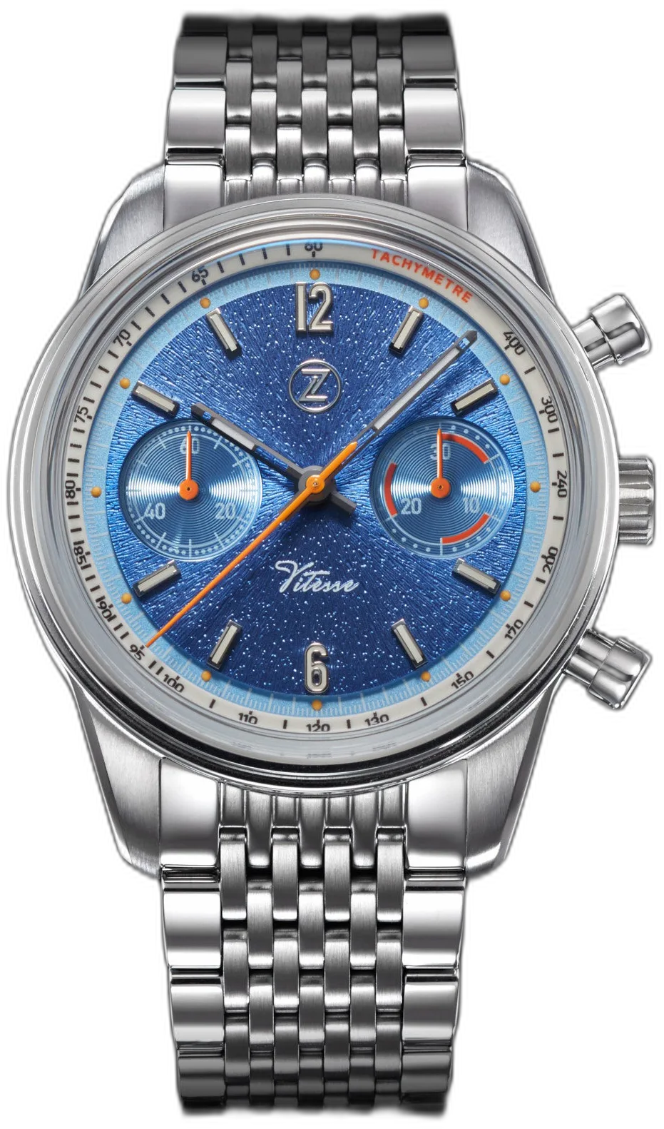 Zelos Gulf — alternative to Islander Islander Bridgehampton Racing Chronograph with Asphalt Black Dial #ISL-234