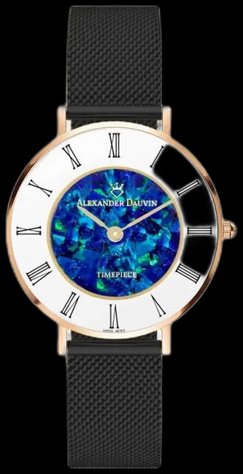 Le Petite Cliff Blue Opal Watch – 28mm