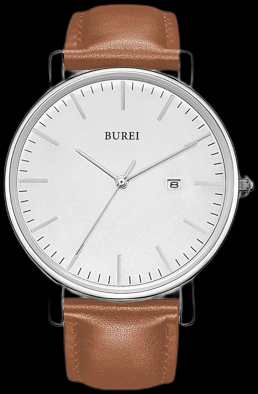 Nordic Minimalist Leather Watch