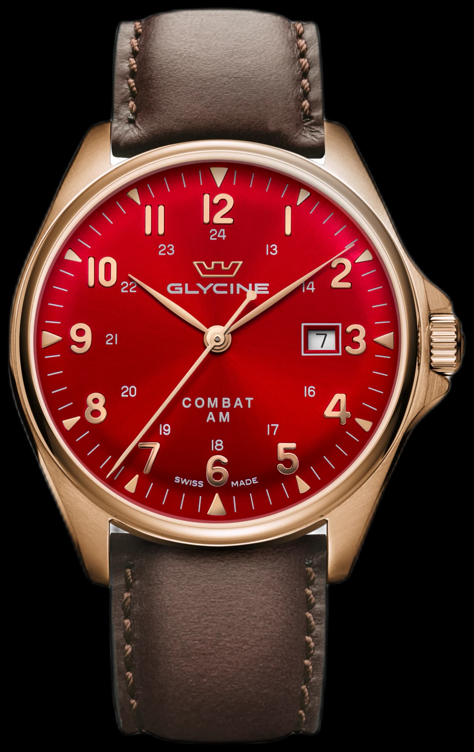 Men's Combat Classic Bronze 42mm Automatic Watch GL0287