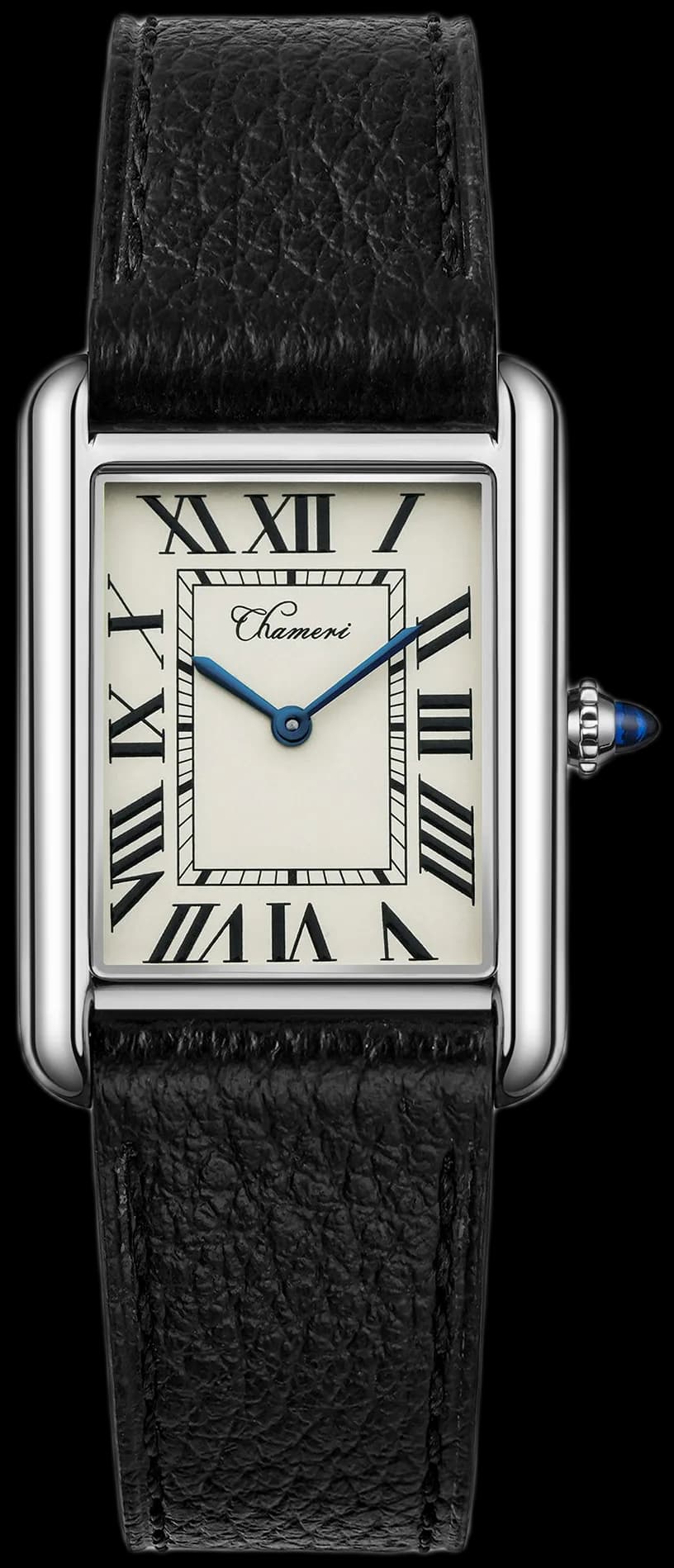 11.11&BlackFriday Chameri 22mm Dress Watch Ronda 762 Retro Watch CH03