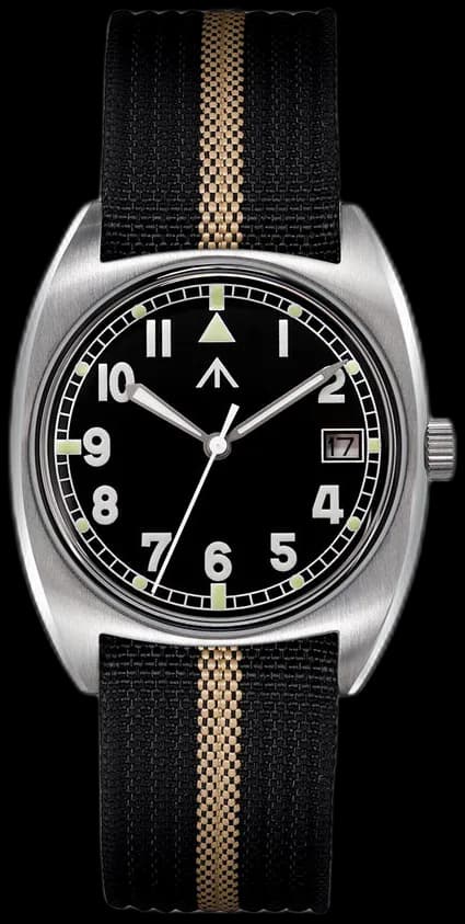 Vintage 36mm Military Watch W10 Remake ML17