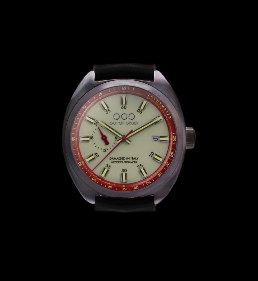 Torpedine 42mm — 3-hand center-seconds + date