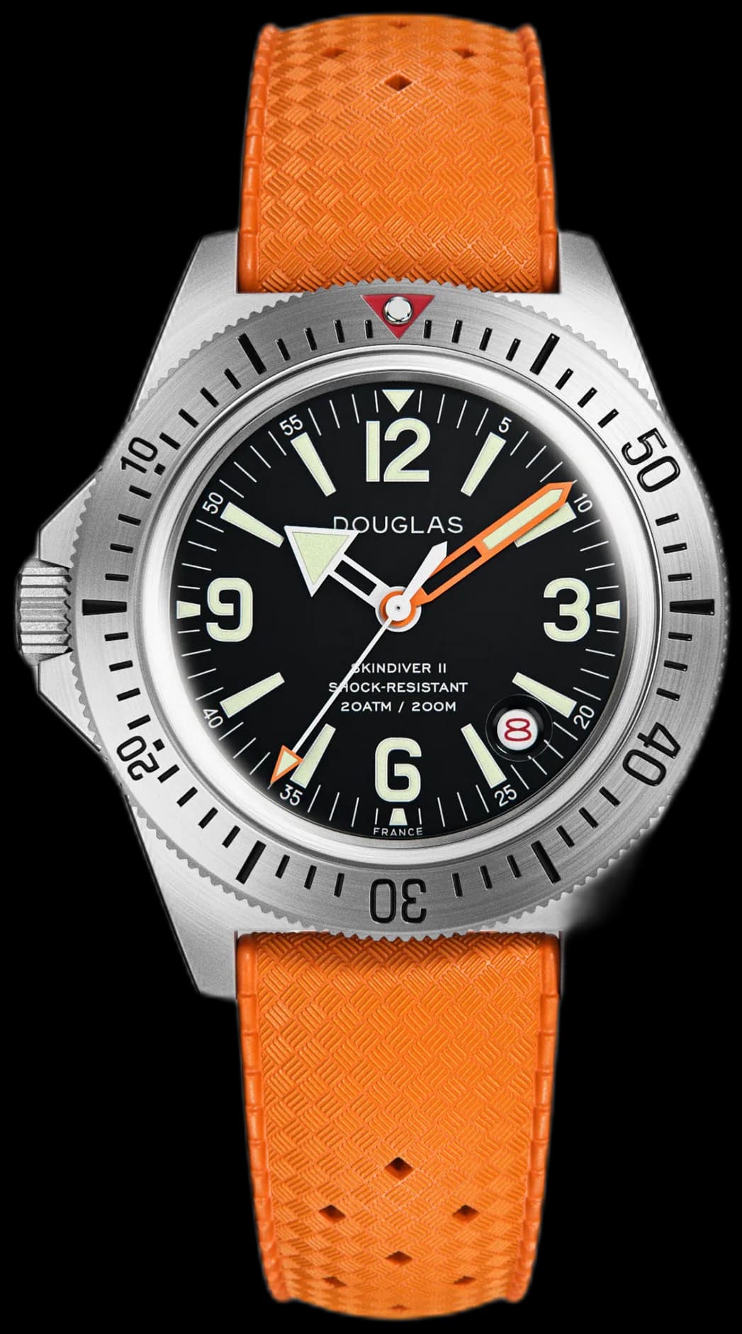Skindiver II Professional Diving Watch - Orange Hand