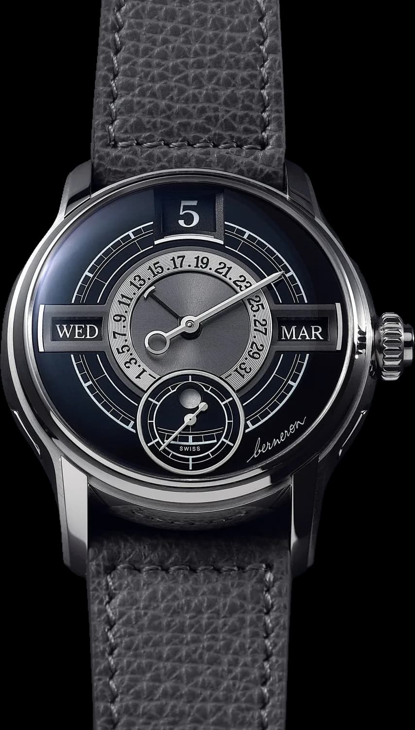 Berneron Quantieme Annuel Black