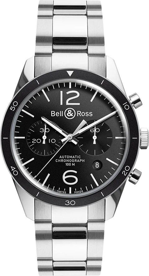Bell & Ross BR 126 SPORT HERITAGE & FLYBACK — alternative to Helgray Bomber Mk2 - Commander