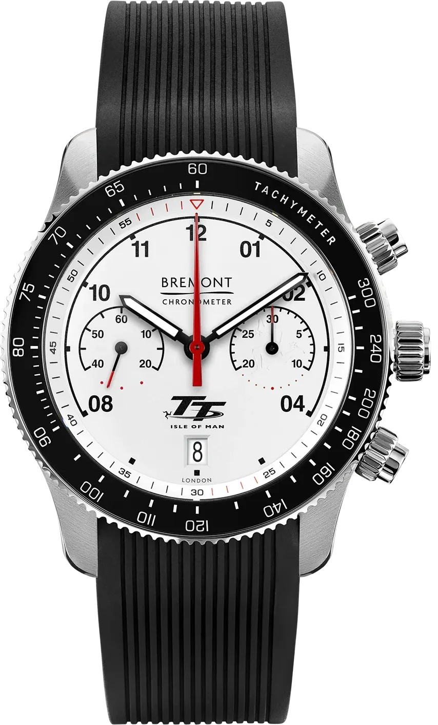 Bremont White — alternative to Bremont Regular length (15cm - 19cm wrist size)