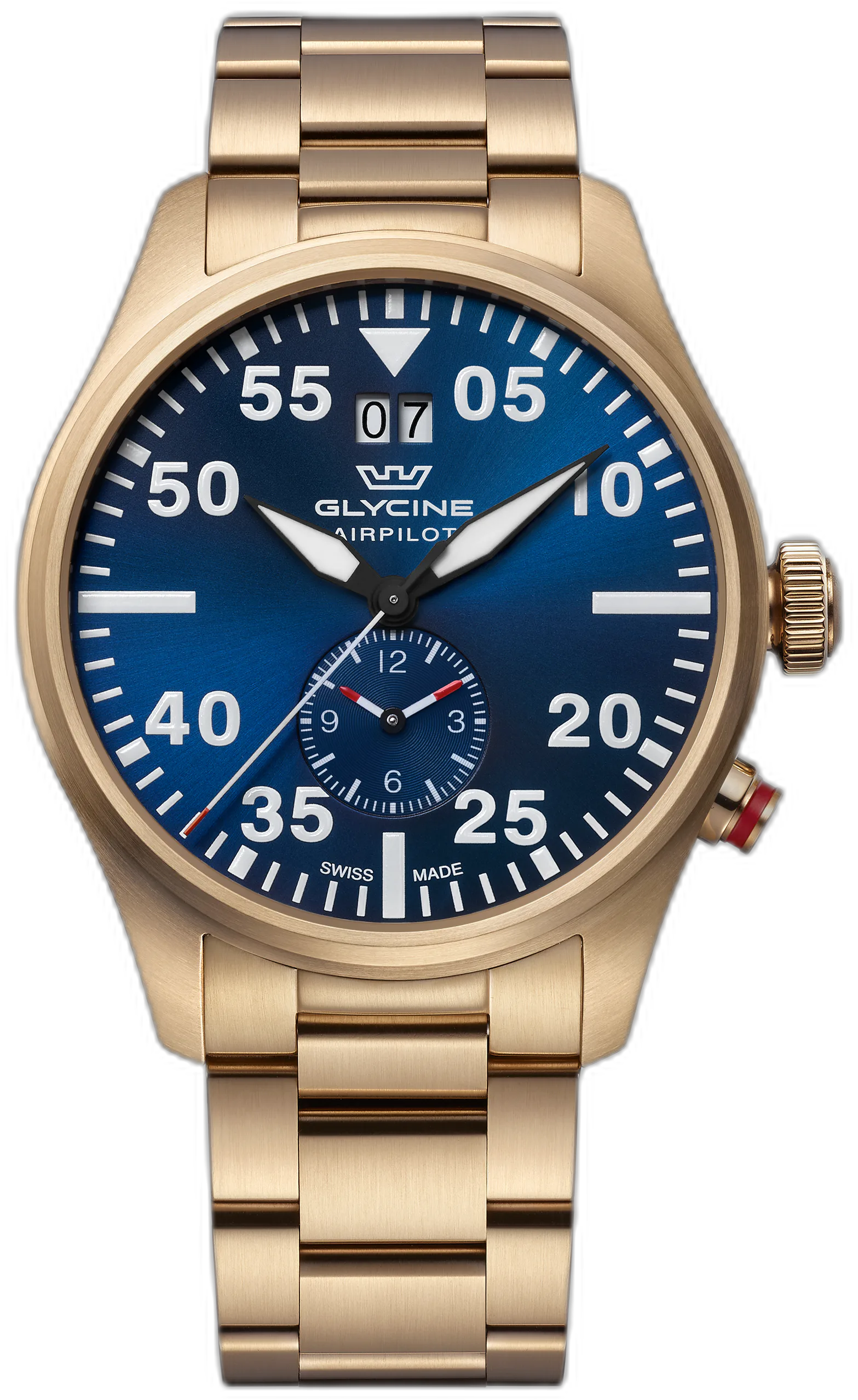 Glycine Airpilot Dual Time — alternative to Tissot PRC 200