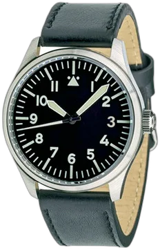 Islander Islander Aviator Automatic Watch with Leather Strap and an Anti-Reflective Sapphire Crystal #ISL-14 — alternative to AVI-8 Pilot Grey