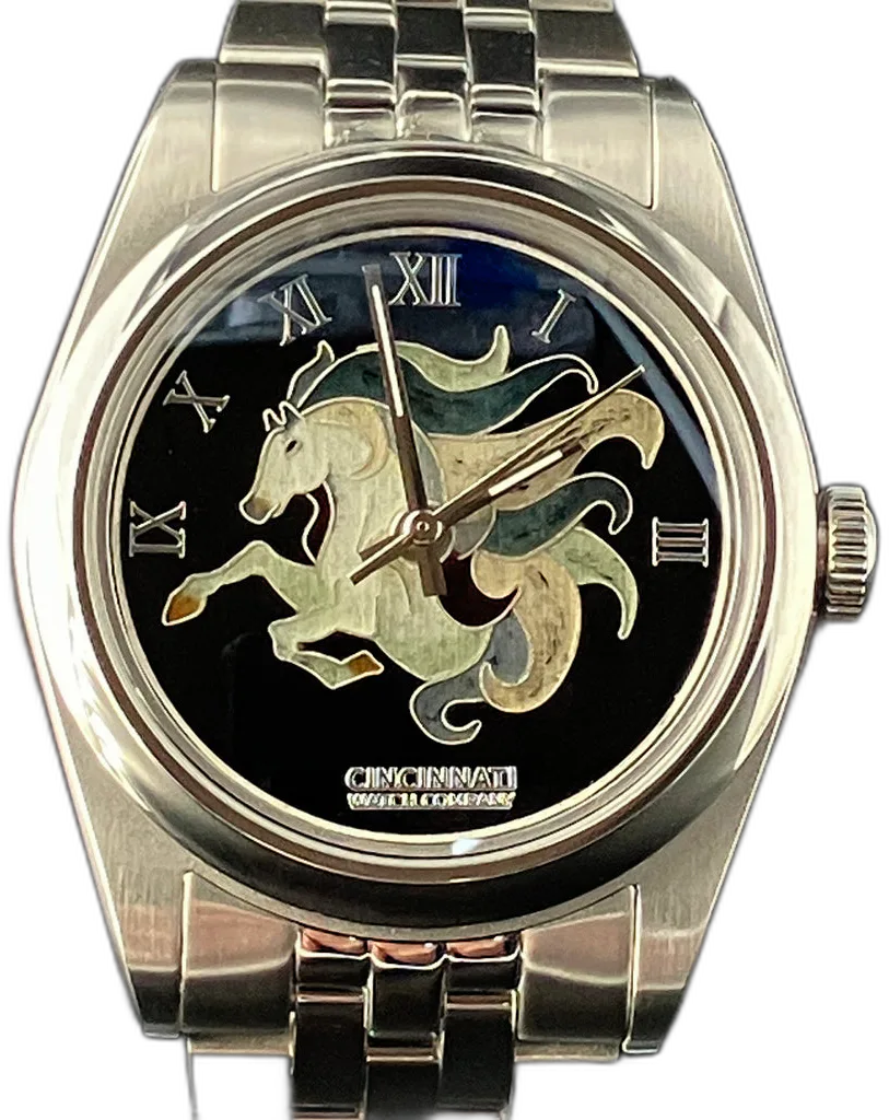 Cincinnati Watch Company Silver Beauty - Year of the Horse — alternative to Cincinnati Watch Company Rico the Porcupine