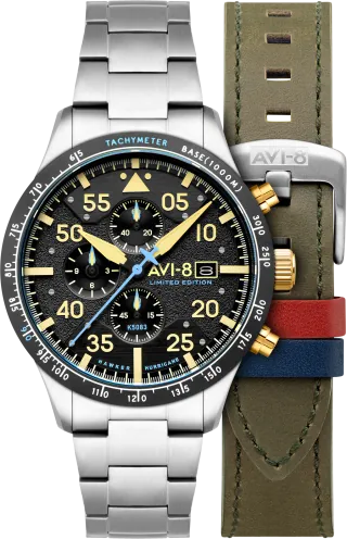 AVI-8 Hawker Hurricane 90th Anniversary Chronograph Limited Edition