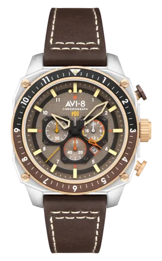 AVI-8 Hawker Hunter Atlas Dual Time Chronograph