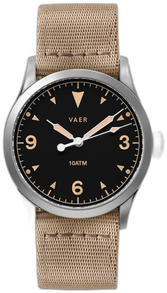 Vaer Tan 36mm — alternative to Tissot Rockwatch