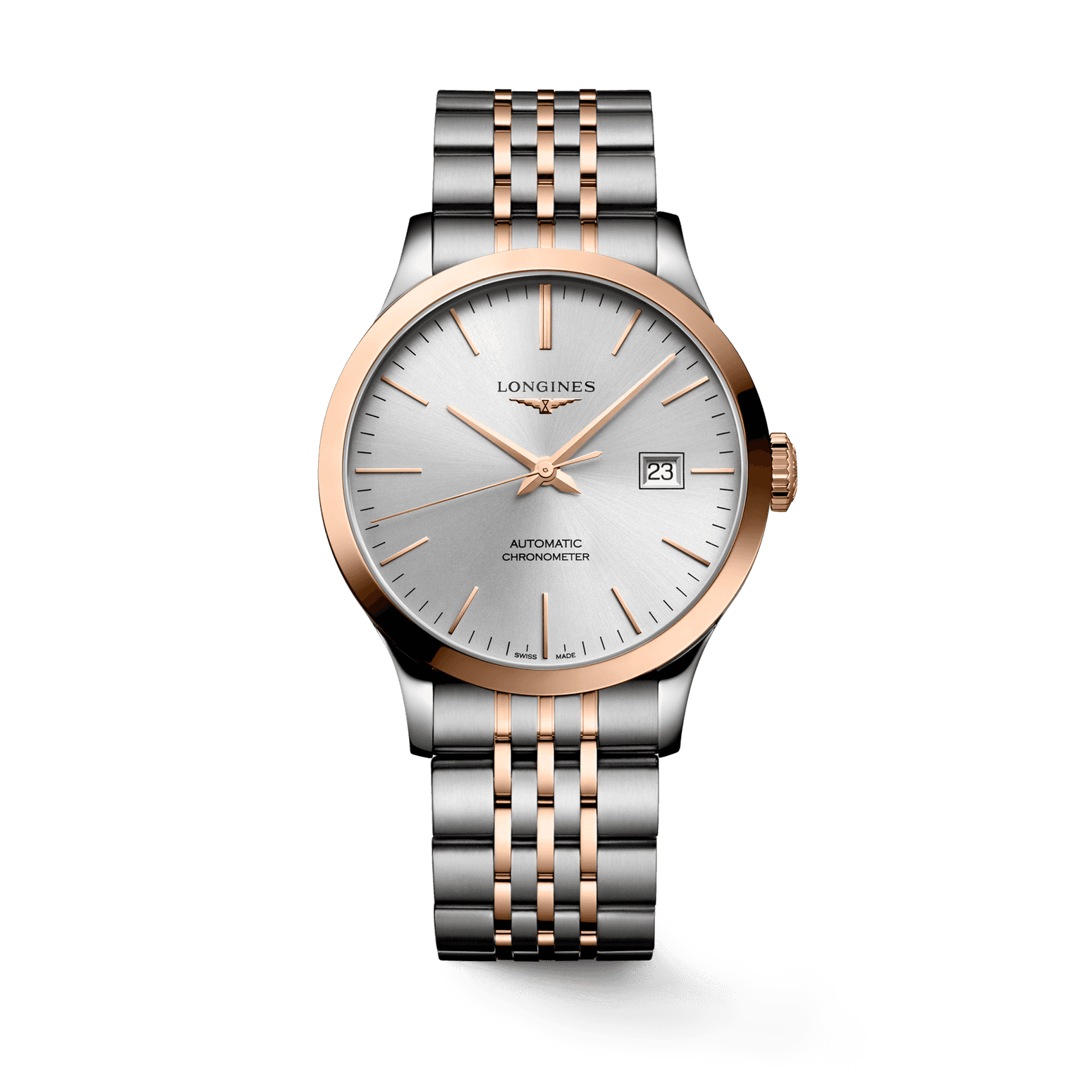 Longines Record 39mm Gold