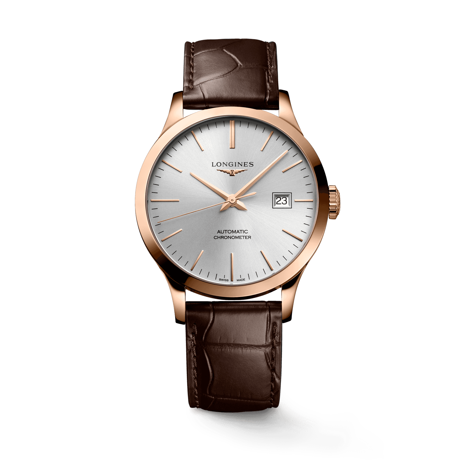 Longines Record 39mm Gold