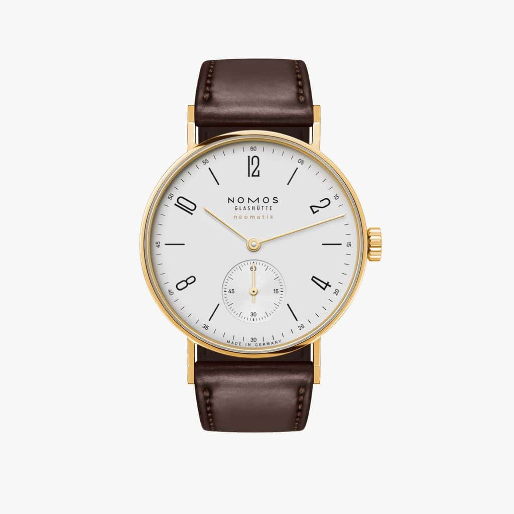 NOMOS Glashütte Tangente gold neomatik