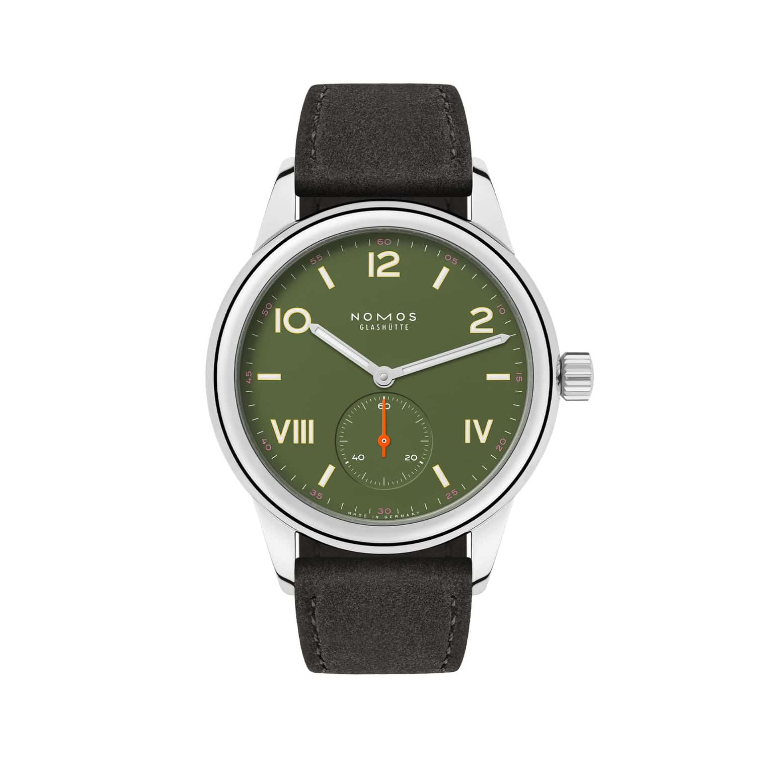 NOMOS Glashütte Club Campus all olive