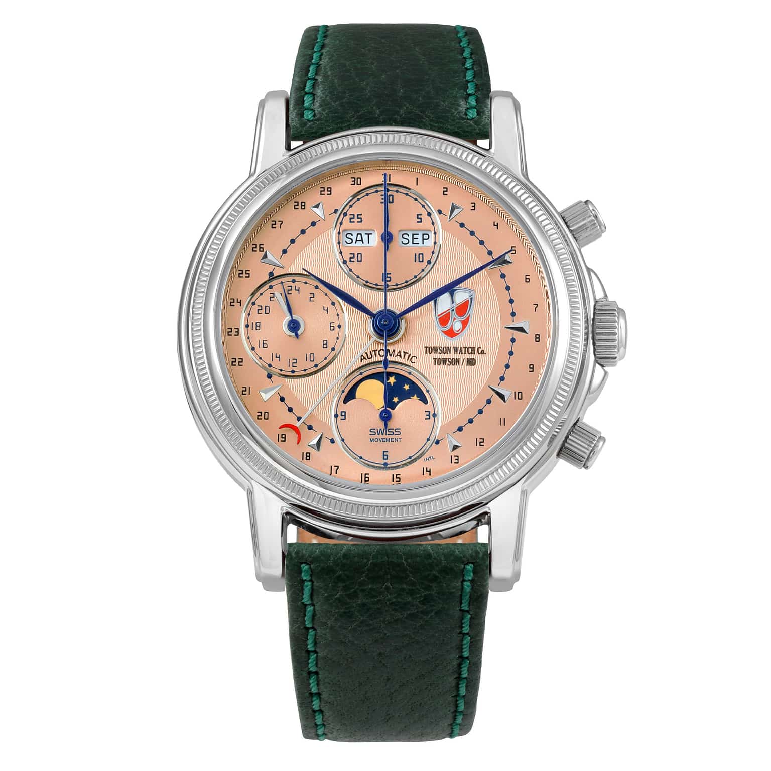 Towson Watch Co Cockpit Moon
