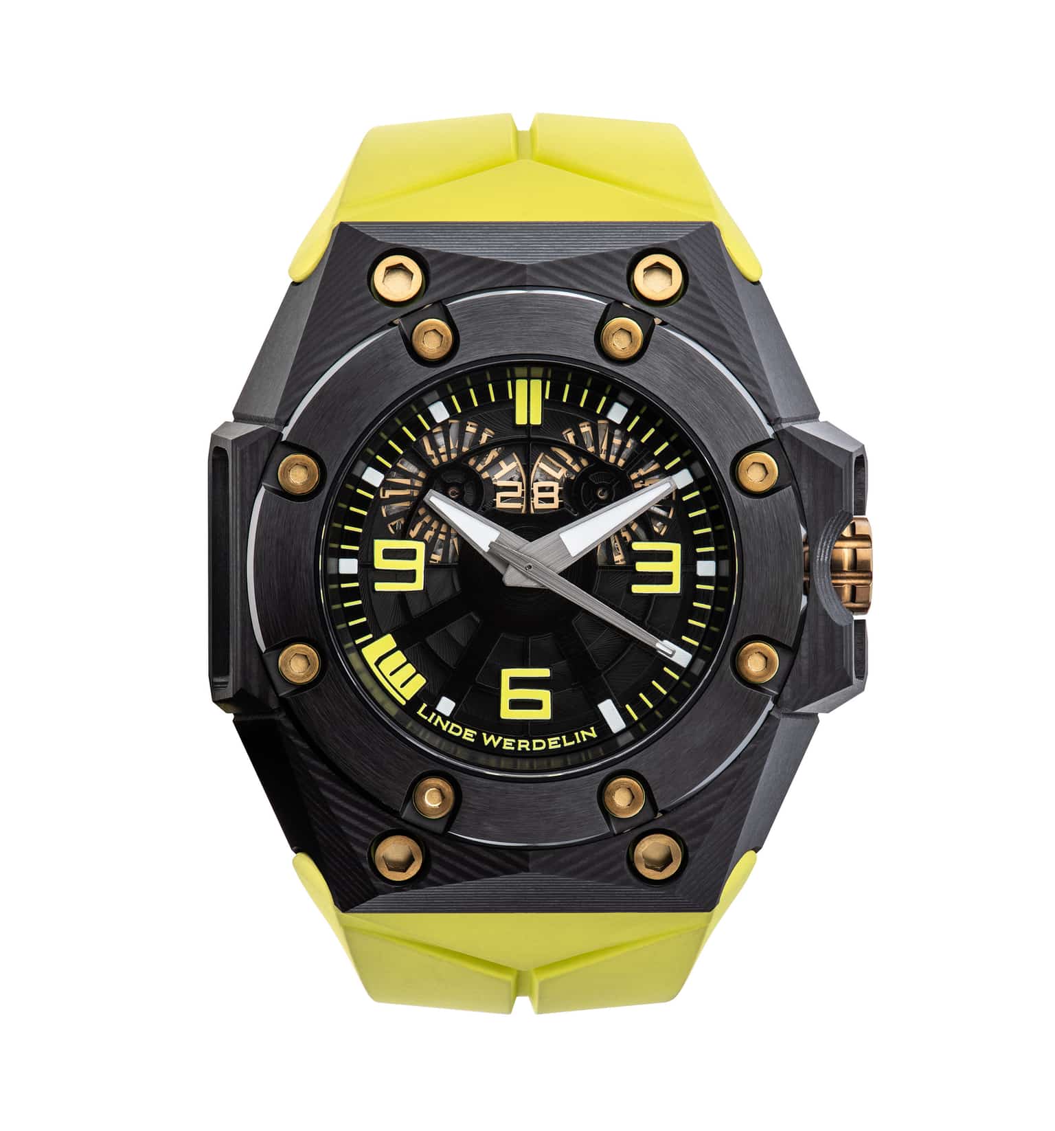 Linde Werdelin Oktopus Double Date 3DTP Carbon