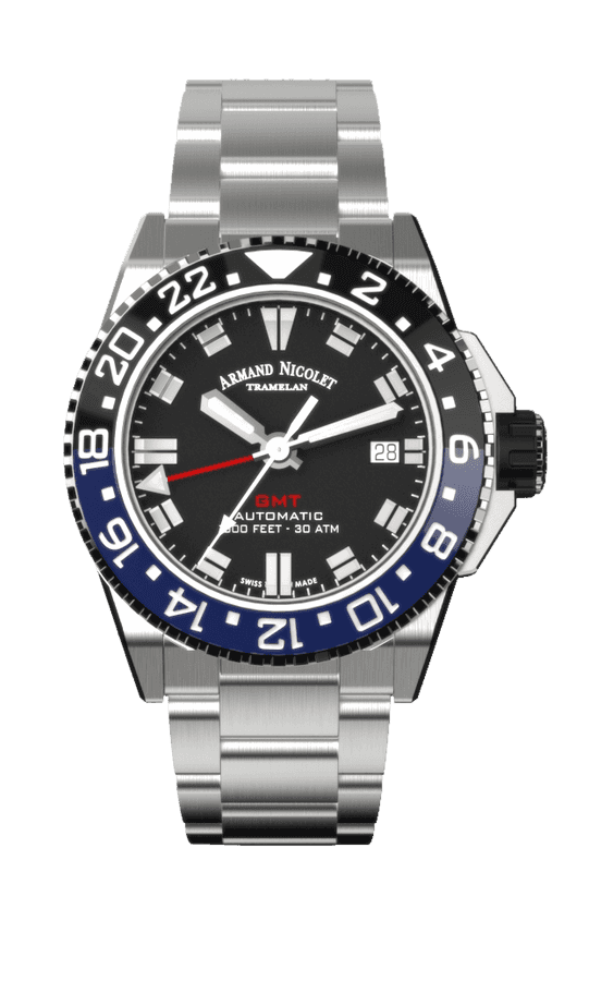 Armand Nicolet JS9 41 GMT A487AGN
