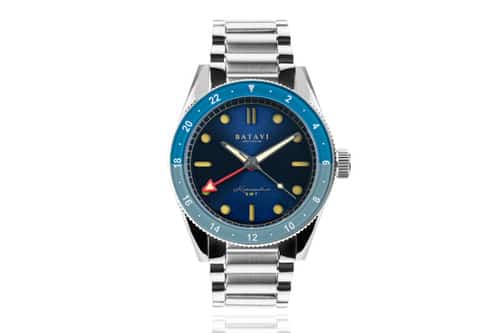 Batavi Watches Amsterdam Kosmopoliet GMT