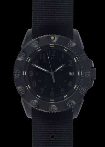 Cooper Watches MWC P656 Titanium Tactical Series Watch with GTLS Tritium, 24 Jewel Automatic