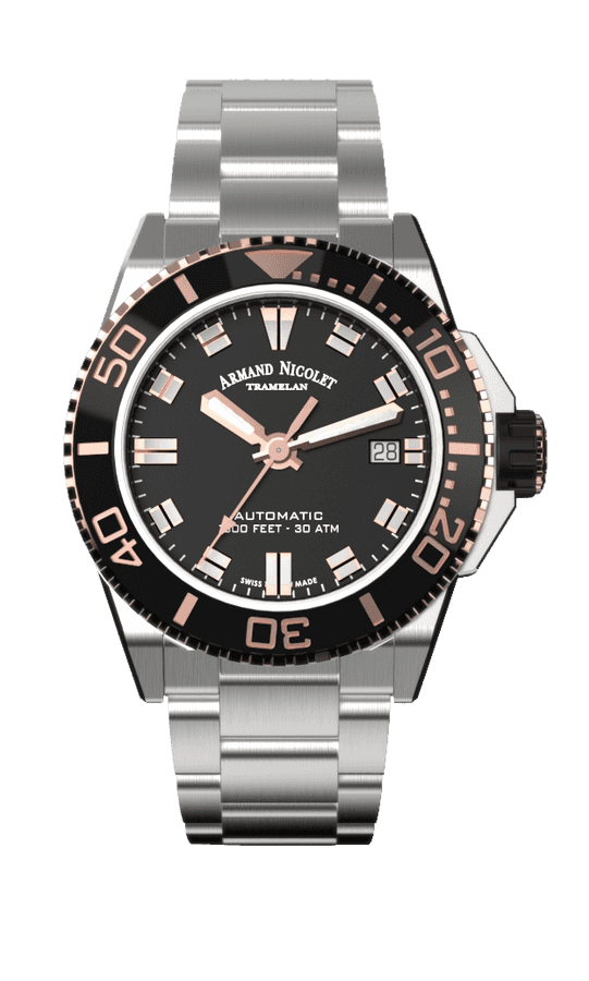 Armand Nicolet JS9 41 Date A481ASN