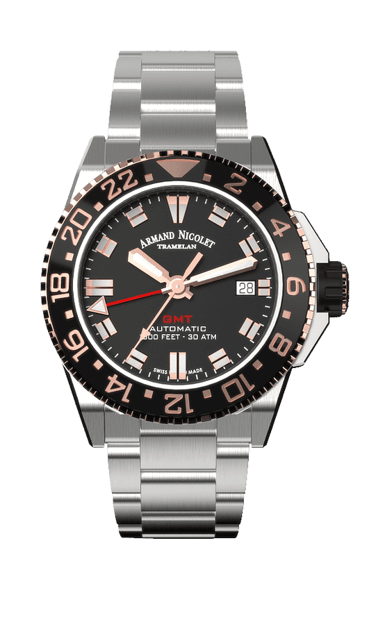 Armand Nicolet JS9 41 GMT A487ASN