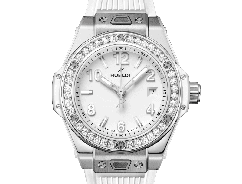Hublot Big Bang One Click Steel White Diamonds 33mm