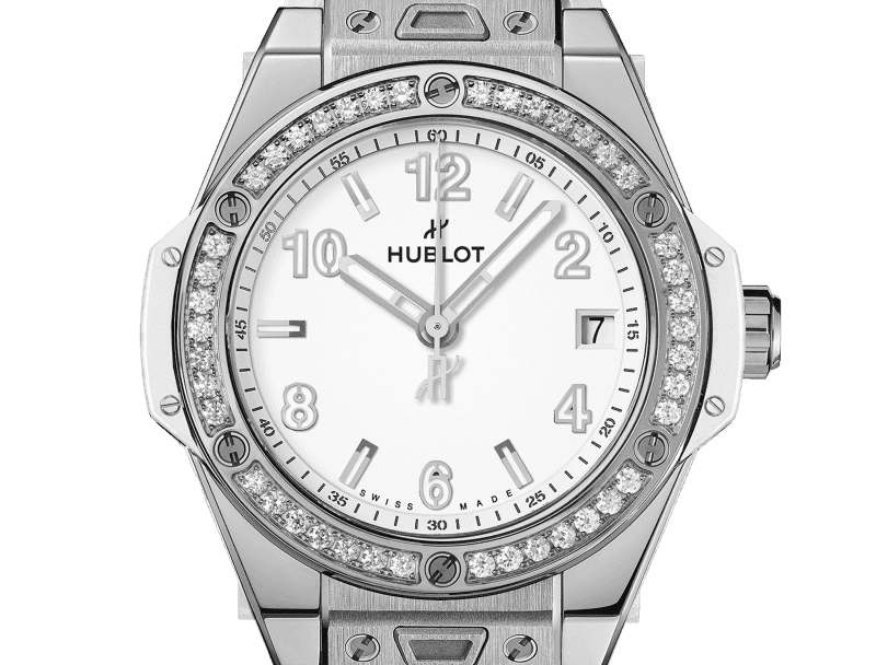 Hublot Big Bang One Click Steel White Diamonds 33mm