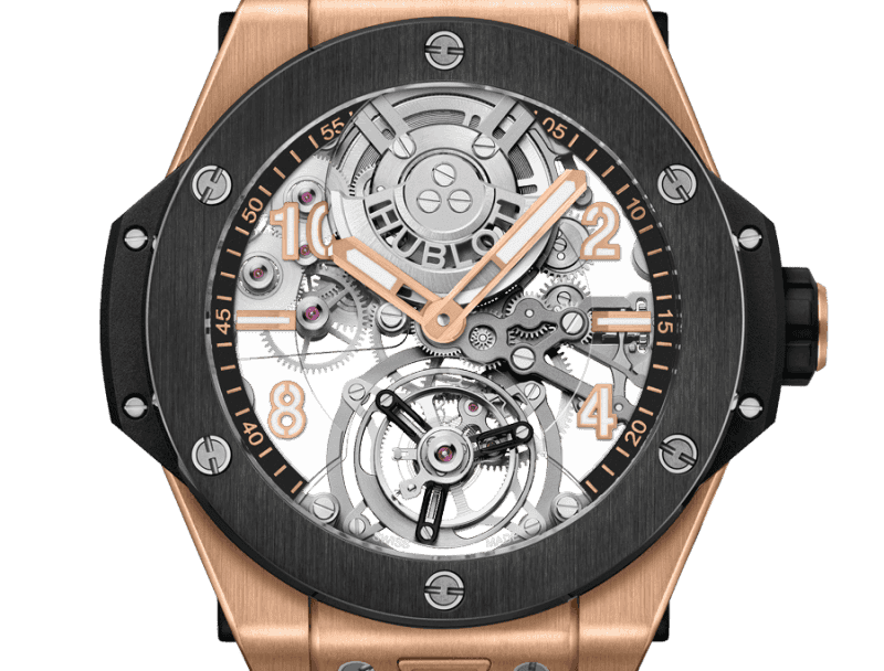 Hublot Big Bang Tourbillon Novak Djokovic Goat Edition Blue 44mm