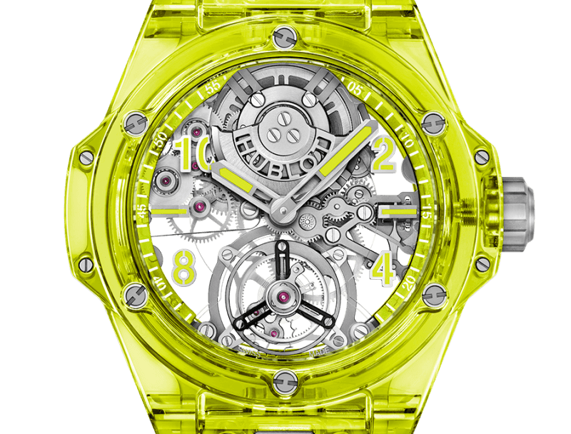 Hublot Big Bang Tourbillon Novak Djokovic Goat Edition Blue 44mm