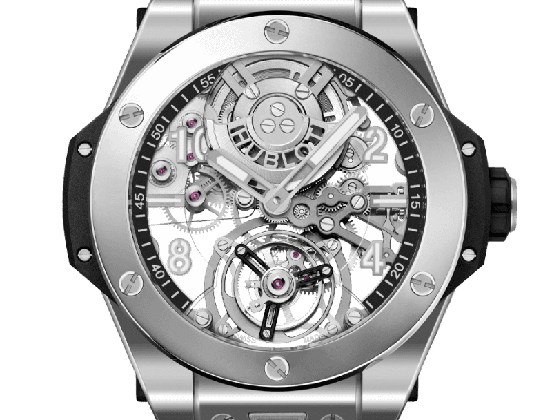 Hublot Big Bang Tourbillon Novak Djokovic Goat Edition Blue 44mm