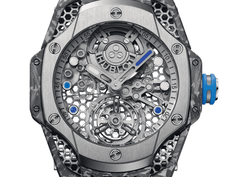 Hublot Big Bang Tourbillon Novak Djokovic Goat Edition Blue 44mm