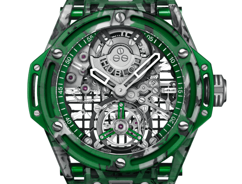 Hublot Big Bang Tourbillon Novak Djokovic Goat Edition Blue 44mm