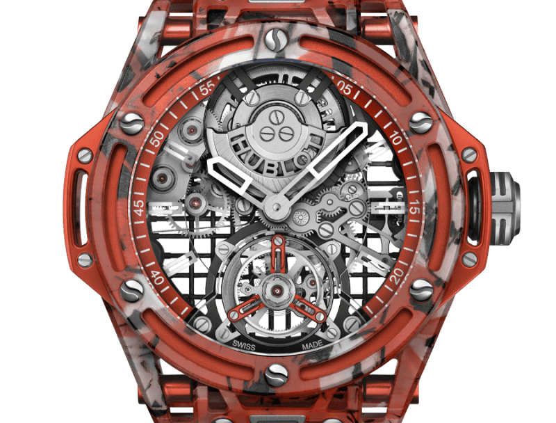 Hublot Big Bang Tourbillon Novak Djokovic Goat Edition Blue 44mm