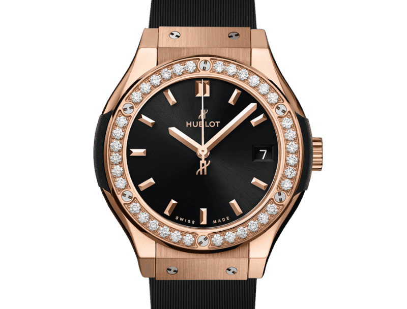 Hublot Classic Fusion King Gold Diamonds