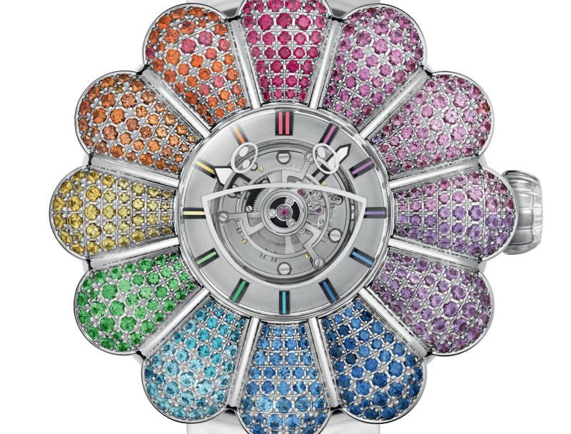 Hublot Mp 15 Takashi Murakami Tourbillon Sapphire Rainbow 42mm