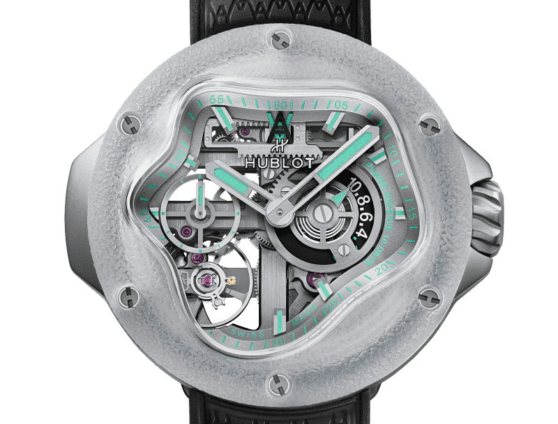 Hublot Mp 17 Meca 10 Arsham Splash Titanium Sapphire 42mm
