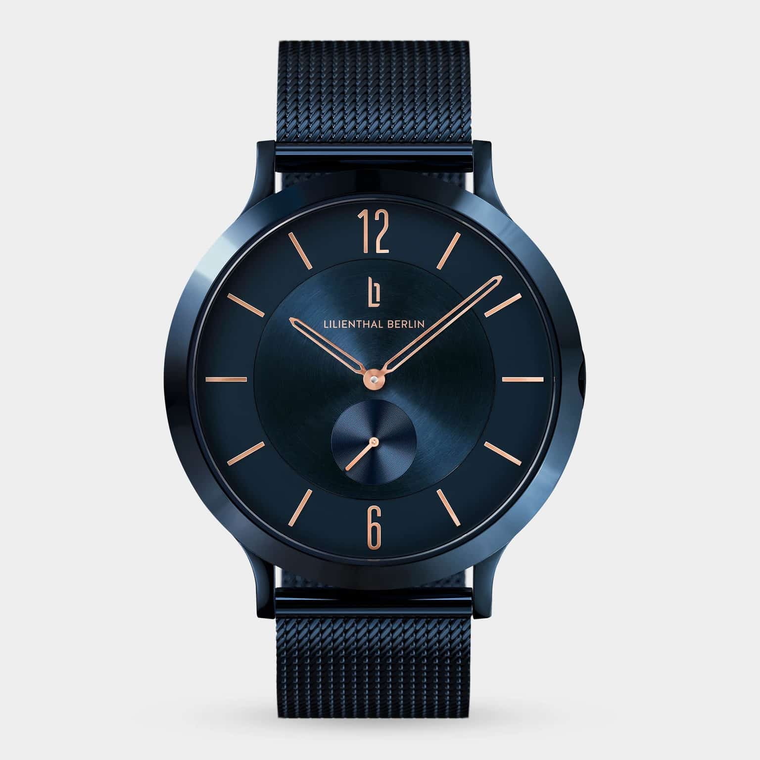 Lilienthal Berlin The Classic – Blue Rose Gold