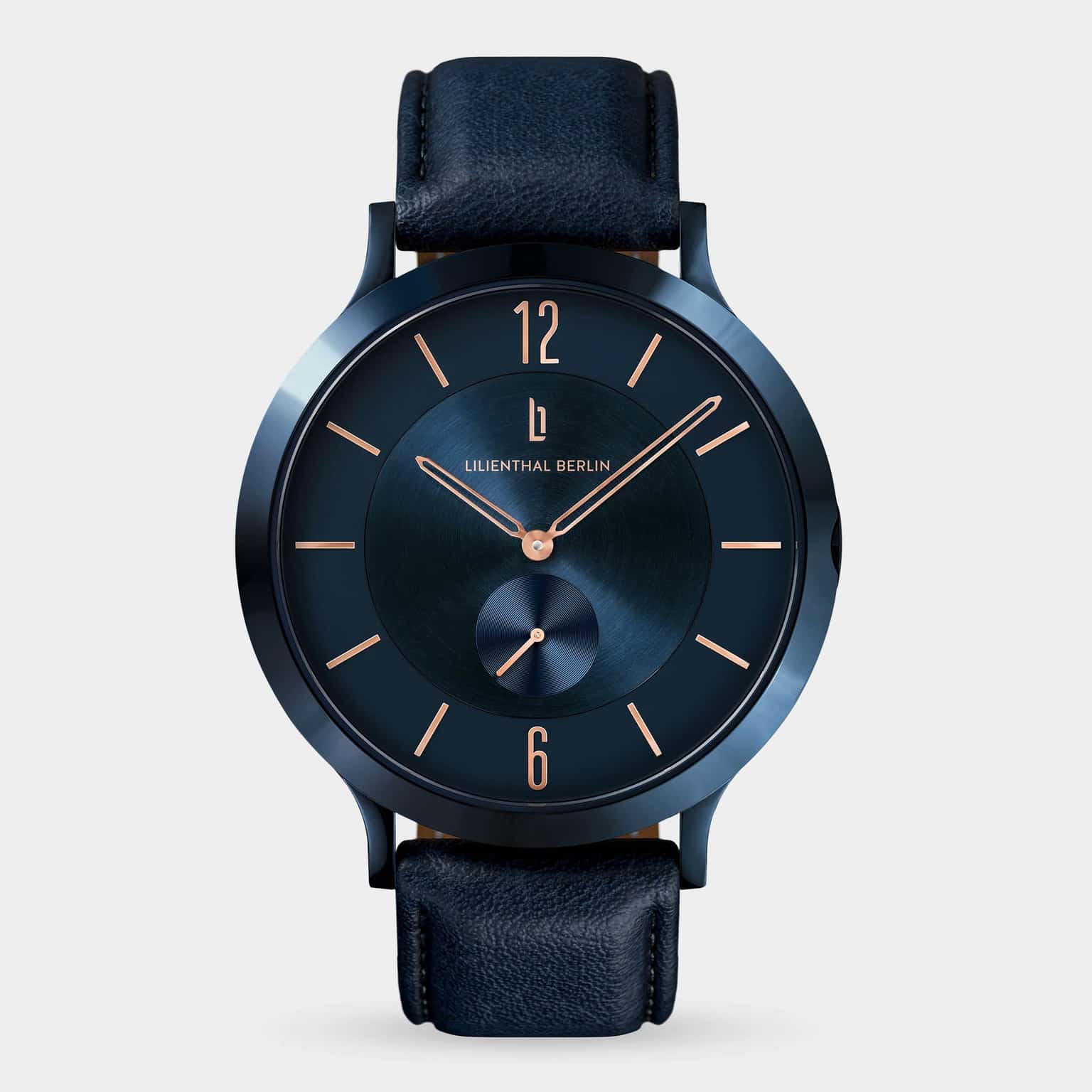 Lilienthal Berlin The Classic – Blue Rose Gold