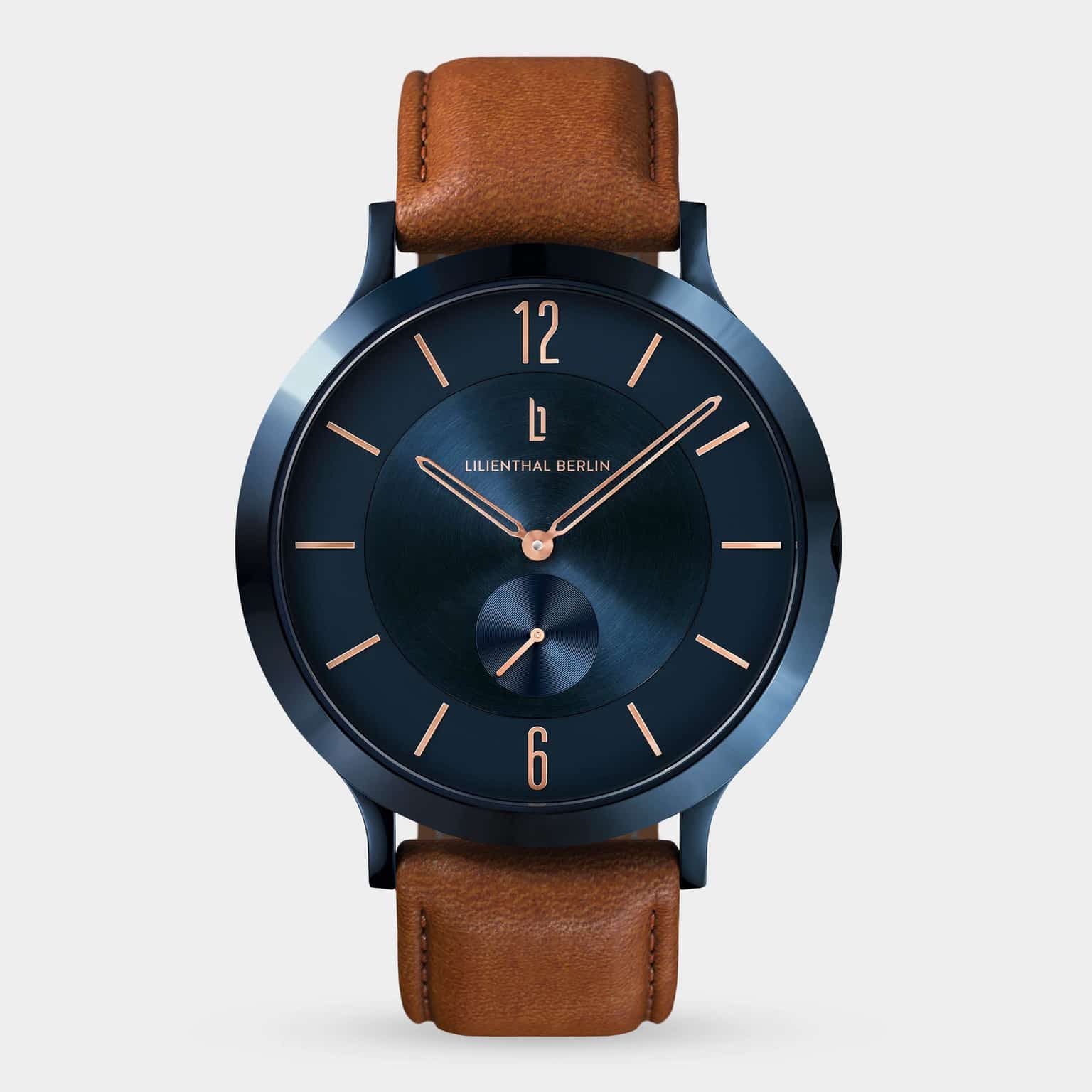 Lilienthal Berlin The Classic – Blue Rose Gold