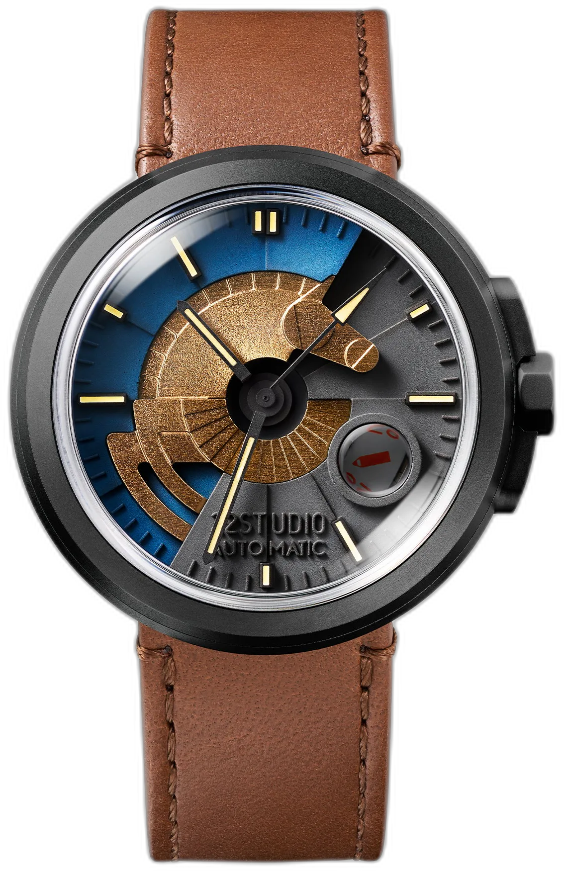 22 Studio 4D Concrete Watch Automatic 43mm Horse Edition_Golden Horse