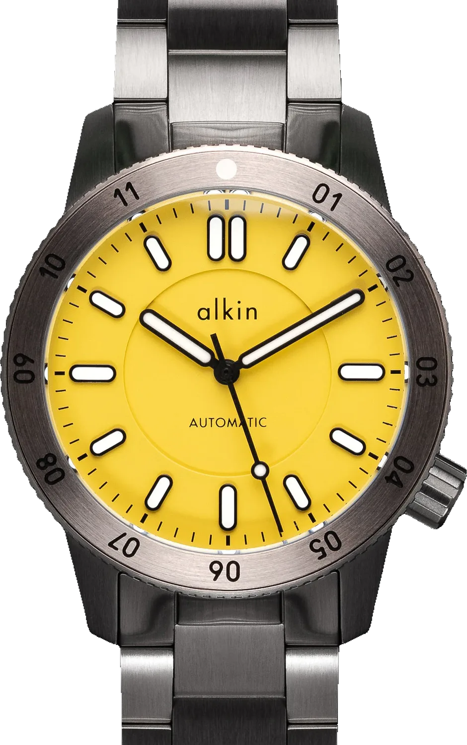 Alkin Watches Model Three Dual Time