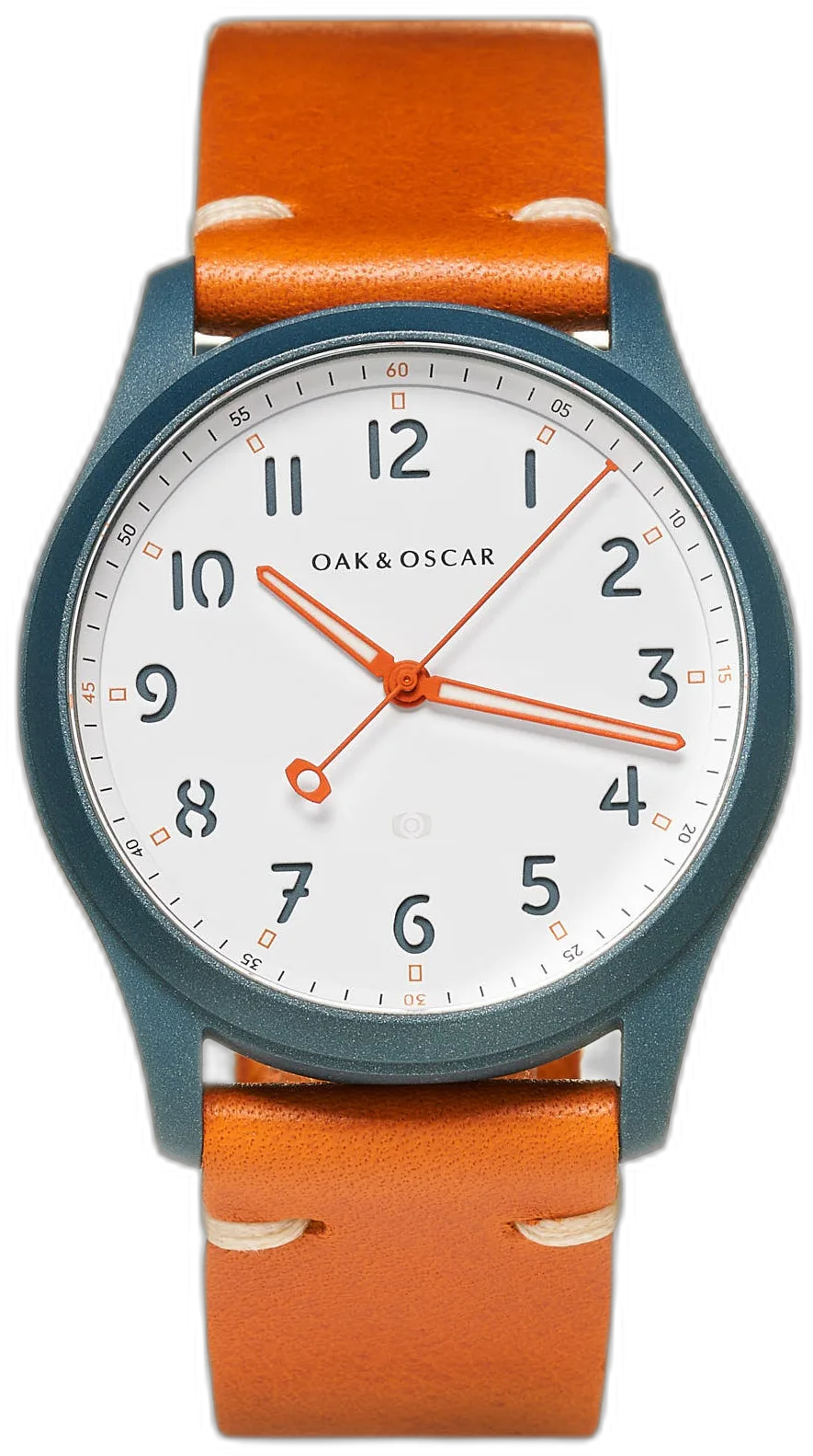 Matte Navy with burnt orange lume
