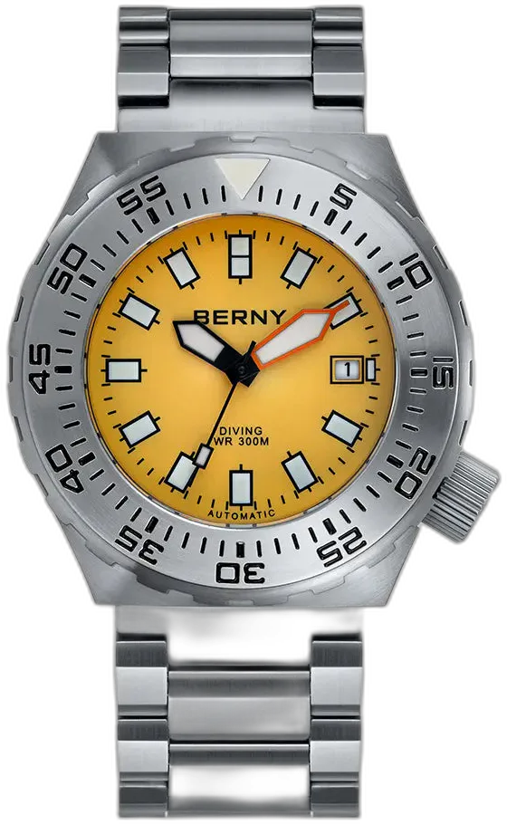BERNY BERNY-Men Automatic Diver Watch-AM09026M