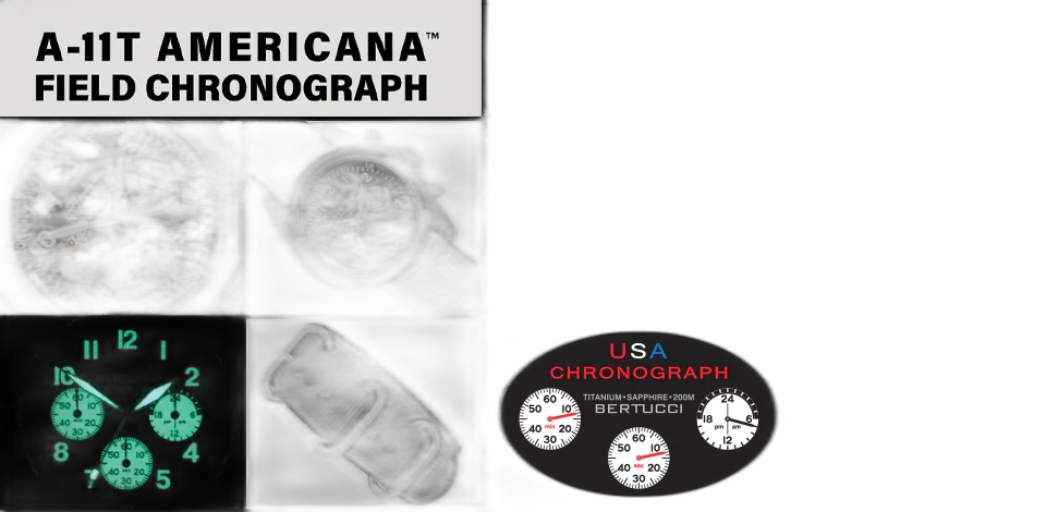 Bertucci A-11T Americana Field Chronograph