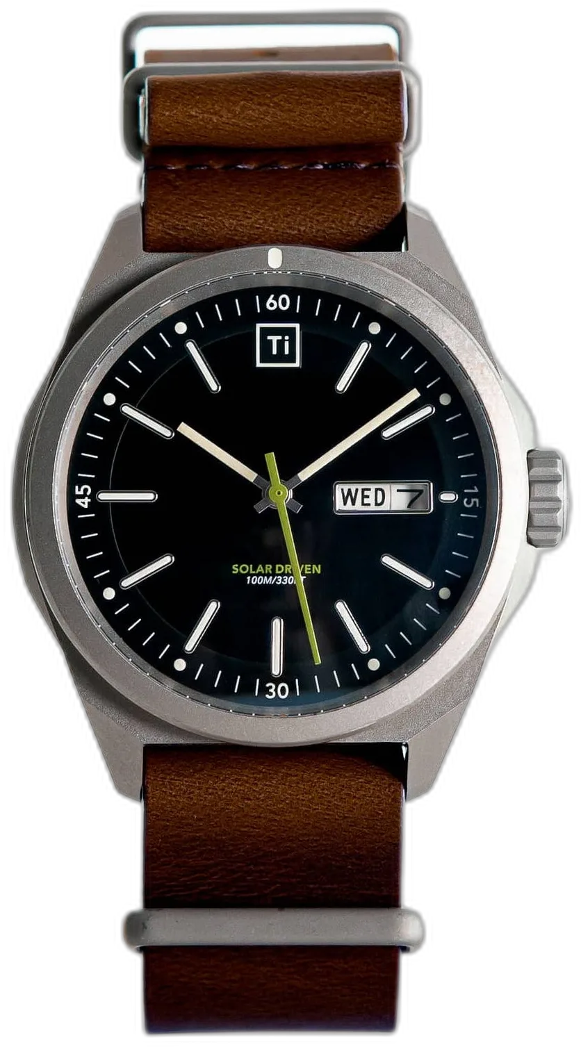 Big Idea Design Ti Field Watch Solar Driven