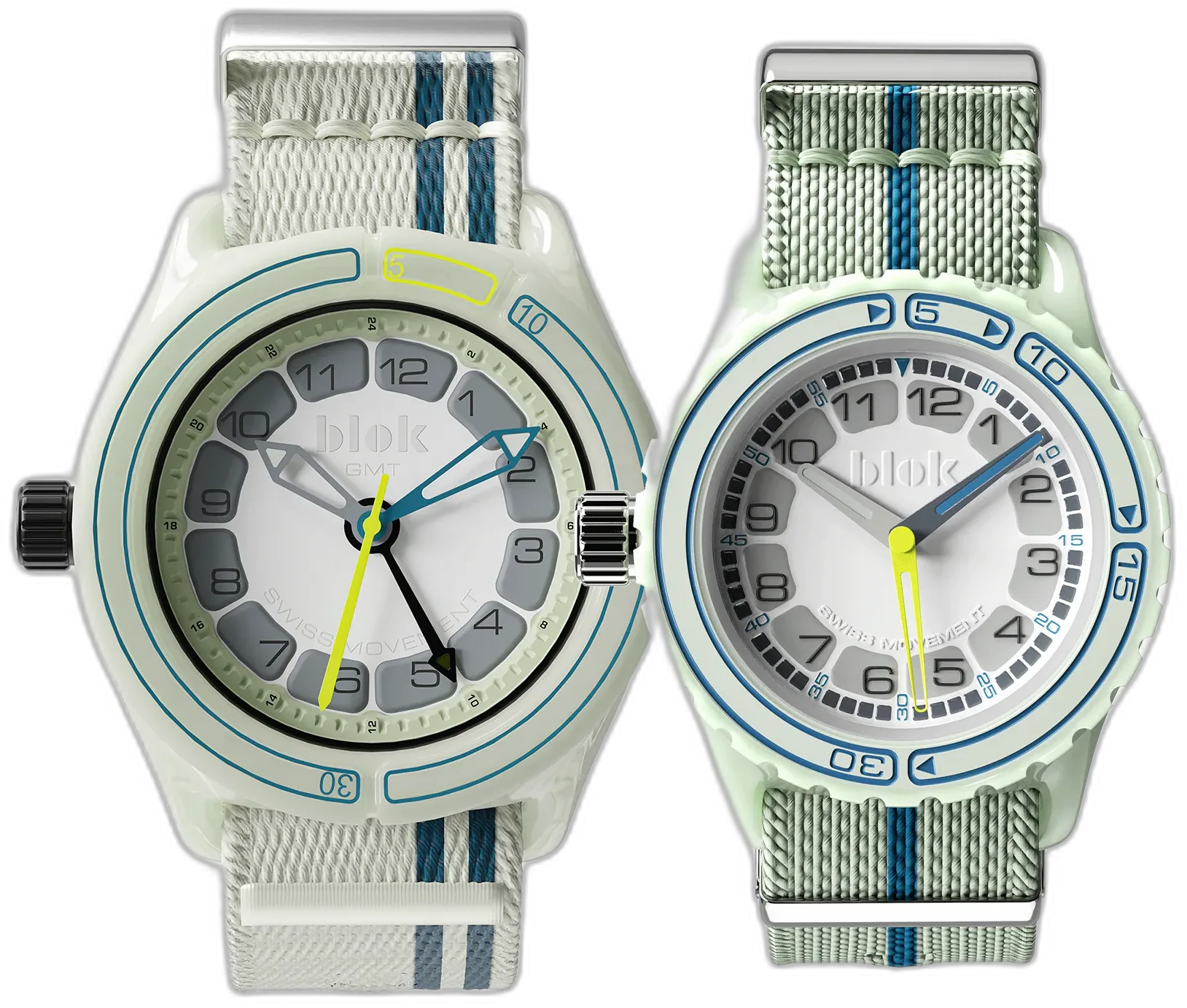 Blok Watches Glow Bundle: BK33 & BK38